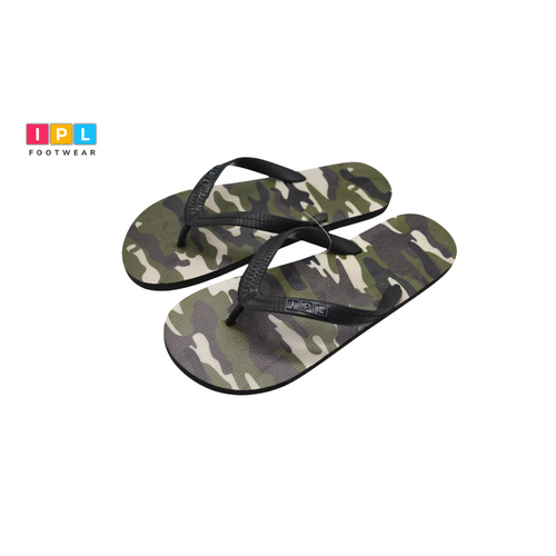 Elegant Camo Pattern Men's Slippers