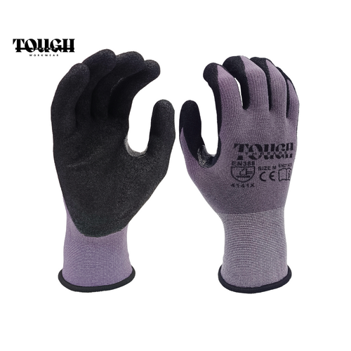 Nylon Spandex Safety Gloves | Medium