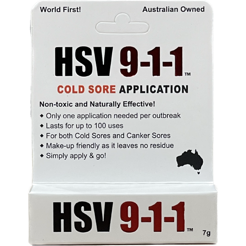 HSV 9-1-1 Cold Sore Application