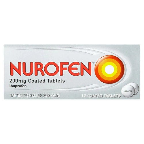 Nurofen Tabs | 12 Pack | 200mg