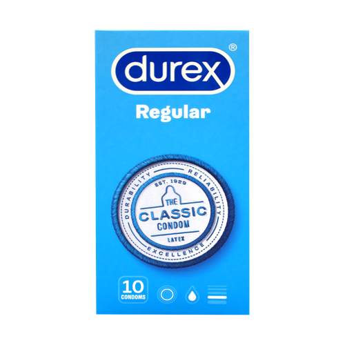 Durex Regular Classic Condom |10 Pack