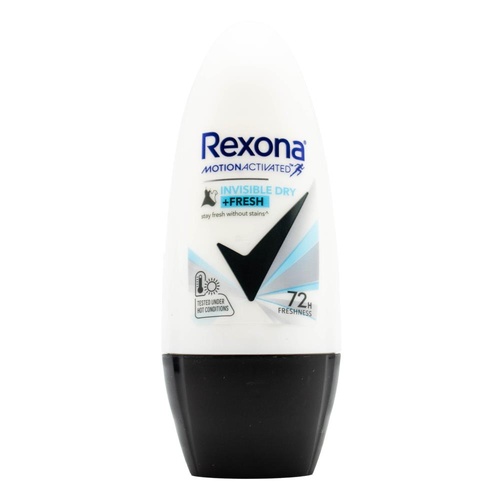 Rexona Invisible Dry Roll On Deodarant | 45ml