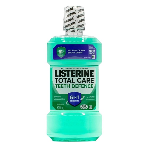 Listerine Mouthwash Total Care Teeth Defence | 500ml