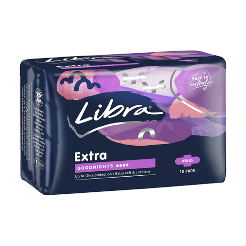 Libra Goodnights Pads | Pack of 10 