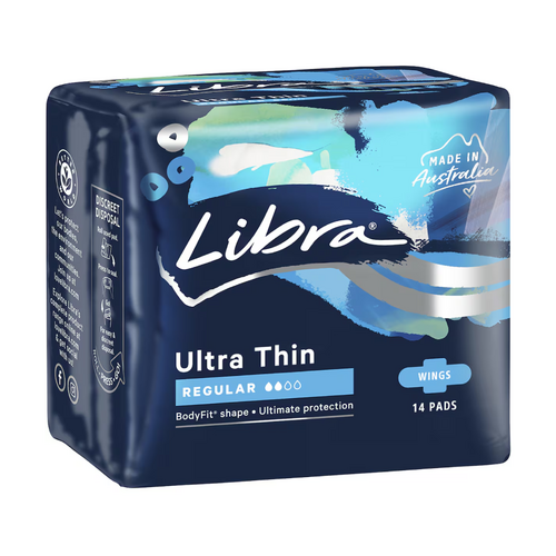 Libra Ultra Thins Pads Wings Regular | Pack of 14 