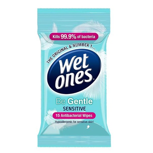 Wet Ones Be Gentle Travel Pack | Pack of 15