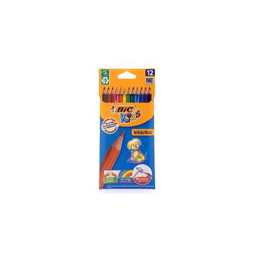 BIC Kids Colouring Pencils |Pack of 12