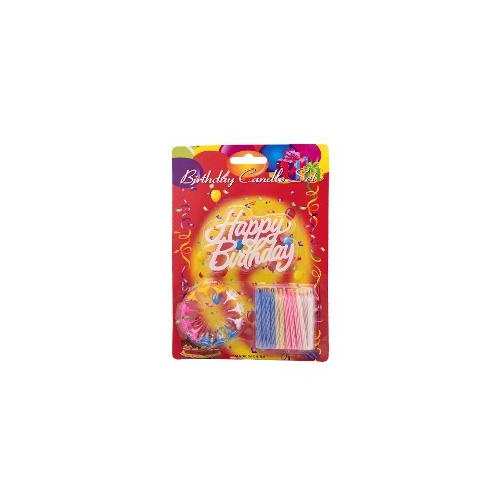 Happy Birthday Candles Set 