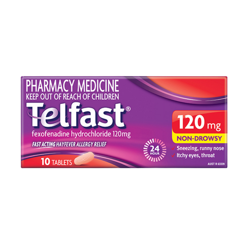 Telfast | 120Mg | 10 Tablets