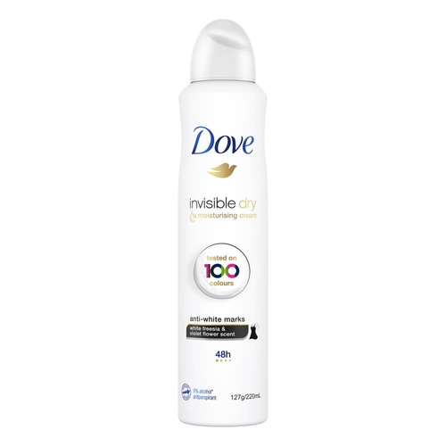 Dove Invisible Dry Deo Spray 220ml pack of 6