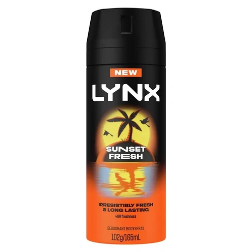 Lynx Sunset Fresh 165mL – Long Lasting