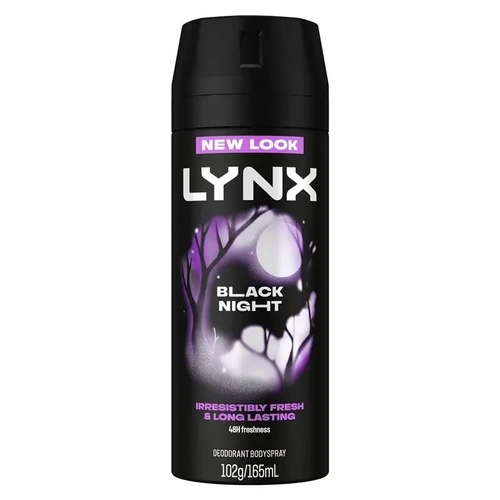 Lynx Black Night 165mL – Long Lasting