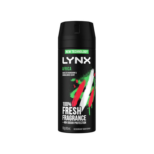 Lynx Africa 165mL – Long Lasting