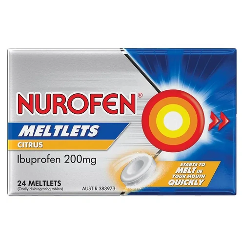 Nurofen 10mg Meltlets Citrus | 5 Pack