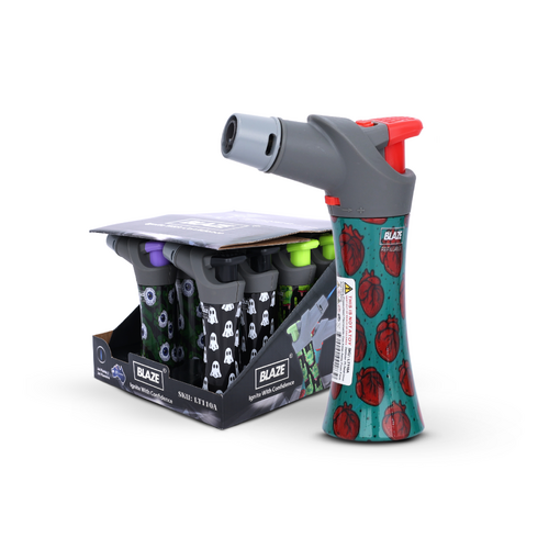 FlameMaster Refillable Jet Lighter  | Pack of 8