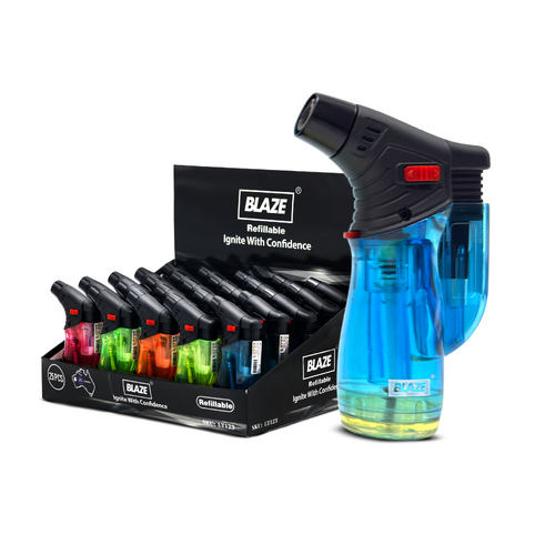 Jet Flame Utility Lighter Refillable | Pack of 25