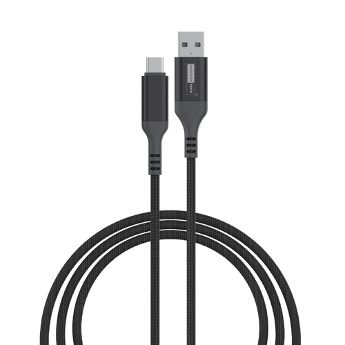 Quick Charge & Sync Braided USB-A to Type-C Cable 1.2m 3A