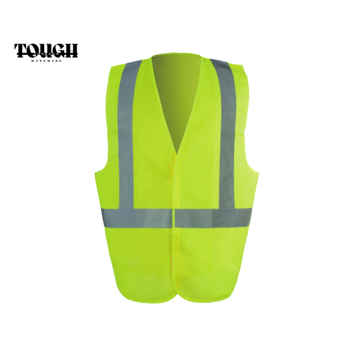 High-Visibility Safety Vest | Fluorescent Yellow - L/XL