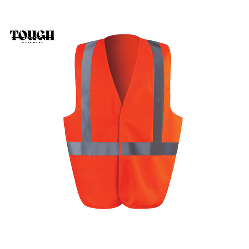 High-Visibility Safety Vest | Orange - L/XL