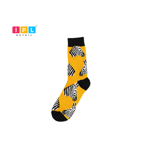 Safari Chic: Zebra Socks for the Concrete Jungle