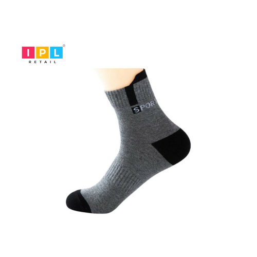 Soft as a Whisper: Charcoal Cloud Socks