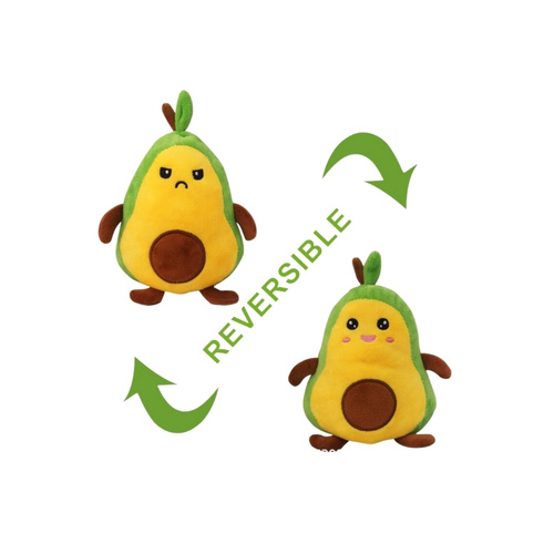Reversible Avocado Plush Toy