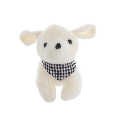 Dog with Scarf 