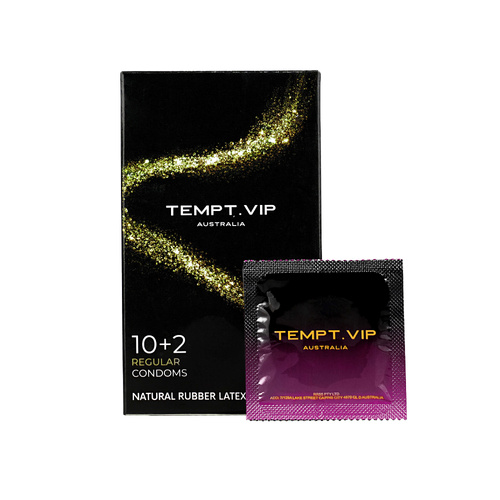 TEMPT VIP Male Condom Regular | Pack of 12