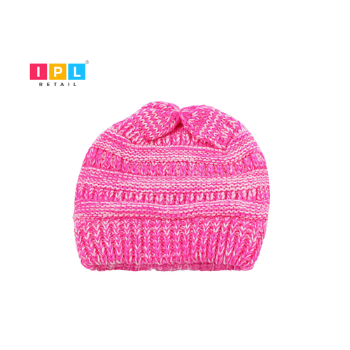 Vibrant Pink Kiddo Beanie