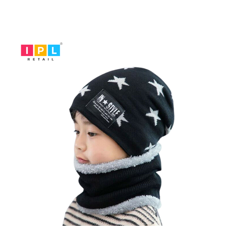 Starry Sky with Scarf Beanie 