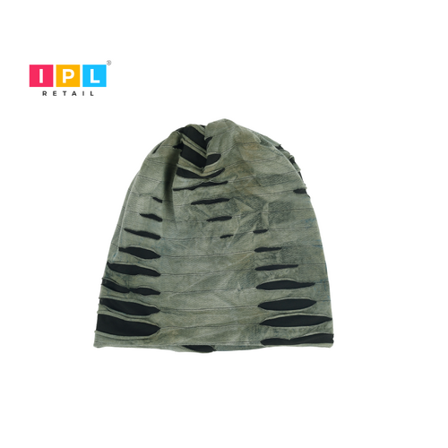 Chic Slouch: Layered Beanie