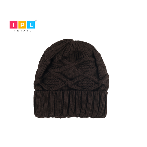 Ribbed Elegance: Wool-Blend Beanie