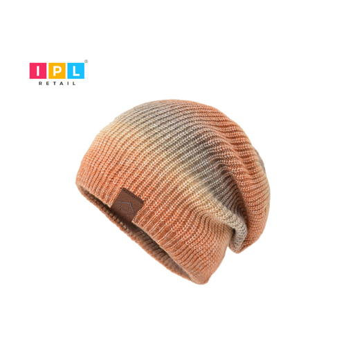 Shaded Brown Beanie For Adults