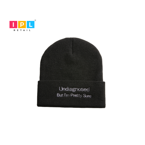 Black Undiagnosed Beanie