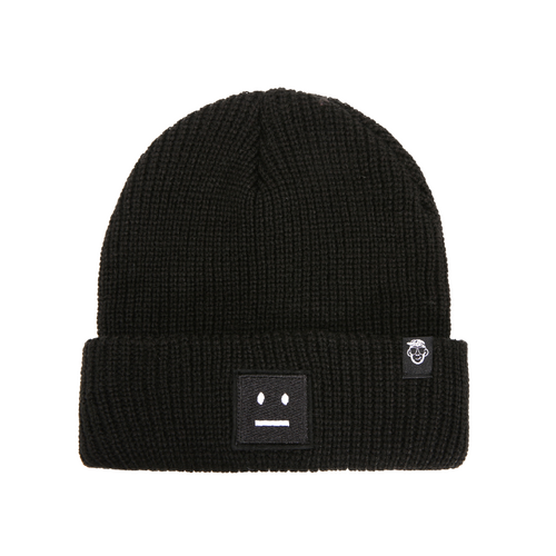 Quiet Smile Acrylic Knit Beanie