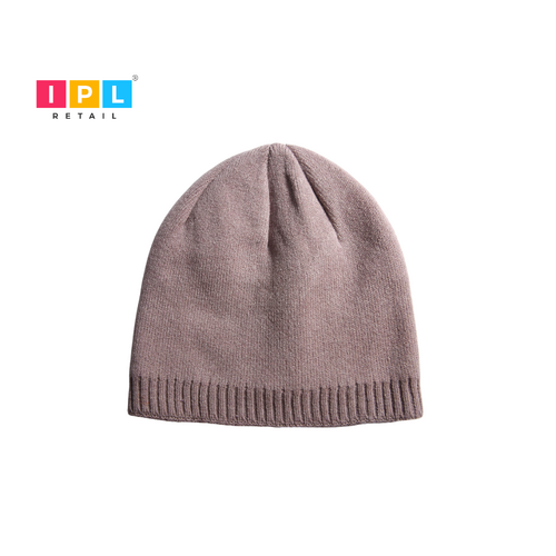 Pink Knit Beanie