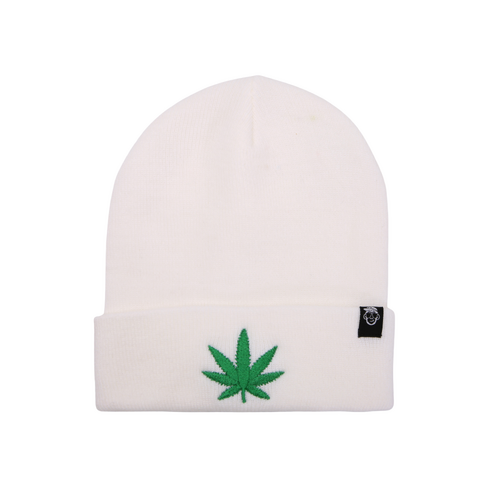 Soft Aesthetic Leaf Street Beanie