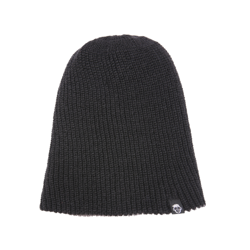 Monochrome Shift Reversible Knit Beanie