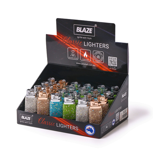 DazzleGrip Lighter | Single Regular Flame | Pack of 24
