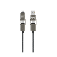 From Clutter to Clarity: QuadraCharge Pro 4 in 1 Cable Powers It All image