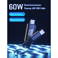 IPL TECH CBL20 | 60W Flowing LED Type-C Cable – Power Meets Style image